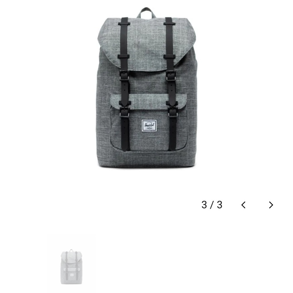 Herschel Retreat Backpack Grey NWOT